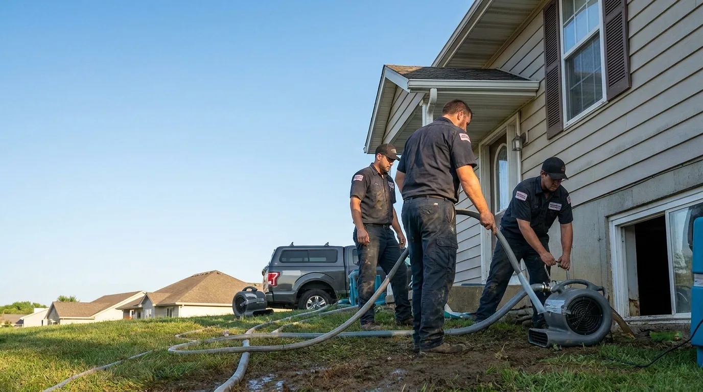 Water Removal in Santa Anna, TX near me